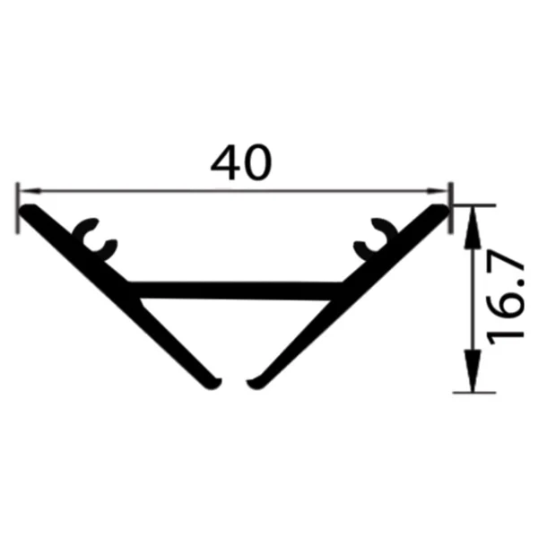 پروفیل کد 40 لاین نوری