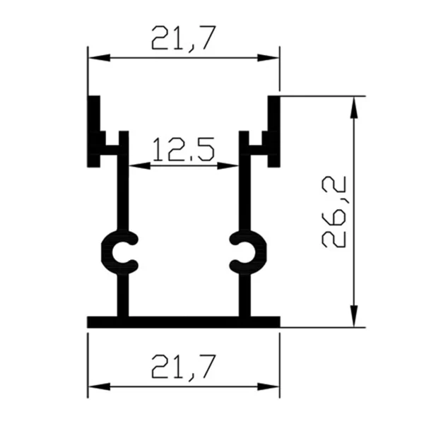 پروفیل کد 8 لاین نوری